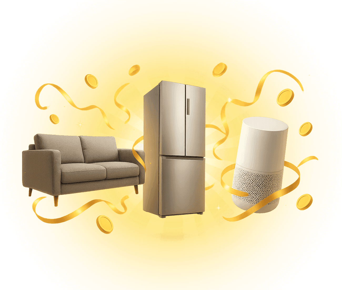 Furniture, appliances and smart tech